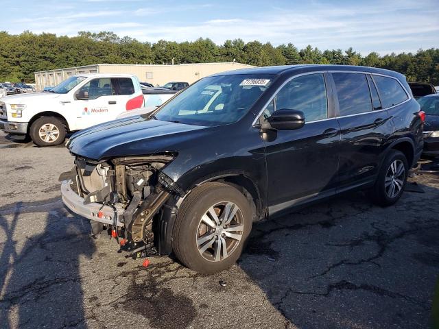 HONDA PILOT EXL 2017 with VIN 5FNYF6H58HB033782 - Photo from auction