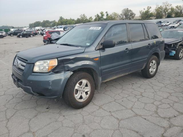 HONDA PILOT LX 2006 with VIN 5FNYF281X6B002018 - Photo from auction