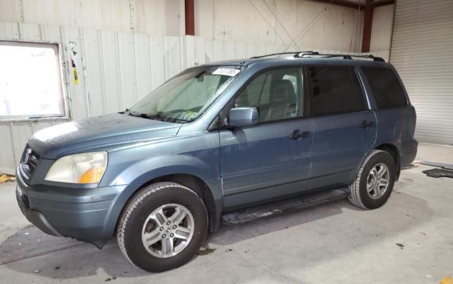 HONDA PILOT EXL 2005 with VIN 5FNYF18665B026577 - Photo from auction