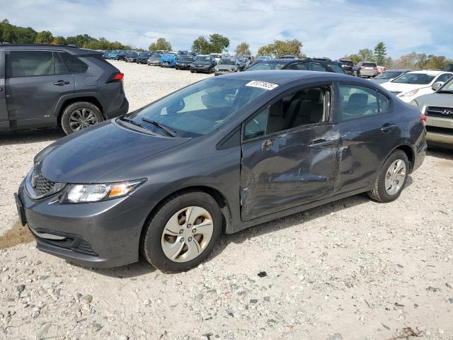 HONDA CIVIC LX 2013 with VIN 2HGFB2F5XDH534595 - Photo from auction