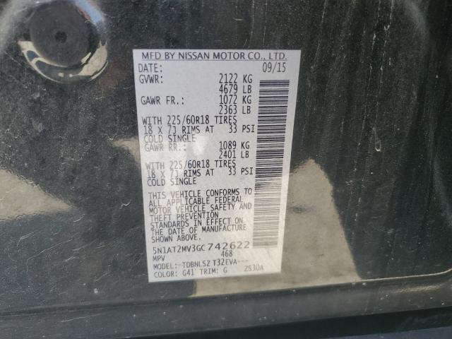 Photo 14 from auction – 2016 NISSAN ROGUE S with VIN 5N1AT2MV3GC742622