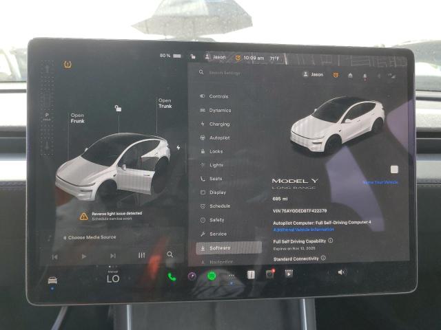 Photo 9 from auction – 2026 TESLA MODEL Y with VIN 7SAYGDED8TF422379