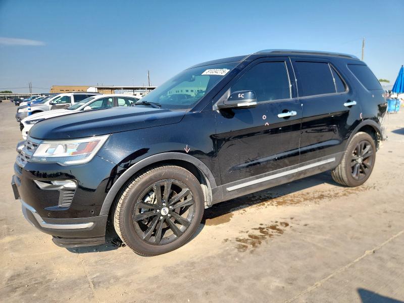 FORD EXPLORER L 2018 with VIN 1FM5K7F85JGC84378 - Photo from auction