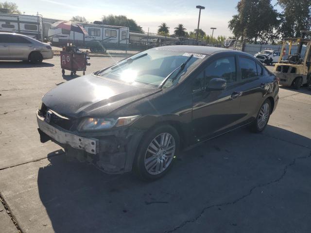 HONDA CIVIC LX 2013 with VIN 19XFB2F56DE248754 - Photo from auction