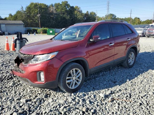 KIA SORENTO LX 2015 with VIN 5XYKT3A65FG559308 - Photo from auction