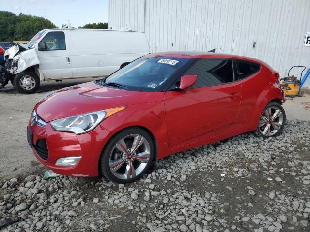 HYUNDAI VELOSTER 2013 with VIN KMHTC6AD5DU088630 - Photo from auction