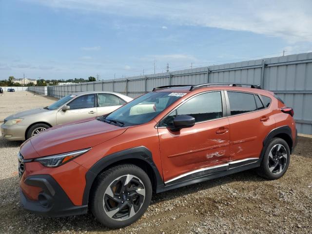SUBARU CROSSTREK 2024 with VIN 4S4GUHM63R3707407 - Photo from auction