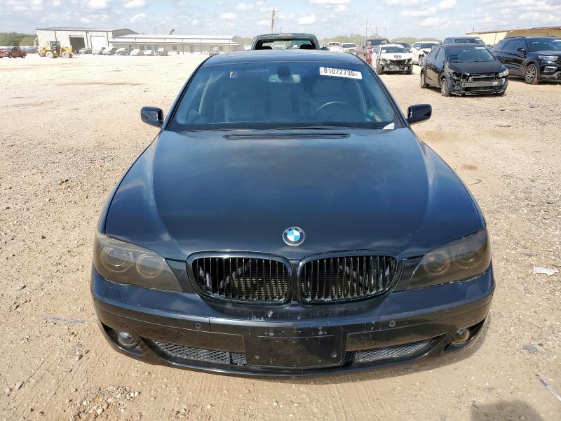 Photo 5 from auction – 2006 BMW 750 LI with VIN WBAHN83506DT36420