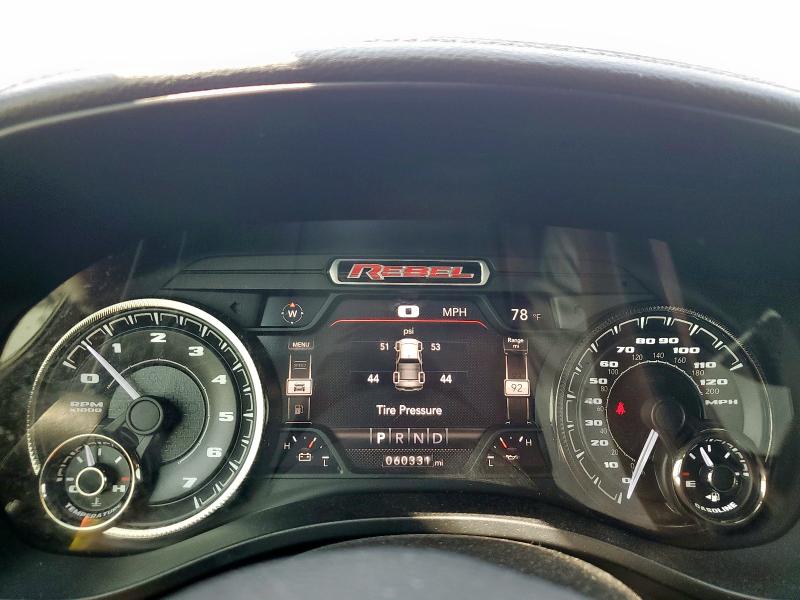 Photo 9 from auction – 2020 RAM 1500 REBEL with VIN 1C6SRFLT7LN379228