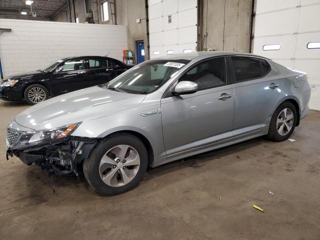 KIA OPTIMA HYBRID 2015 with VIN KNAGM4AD9F5082895 - Photo from auction