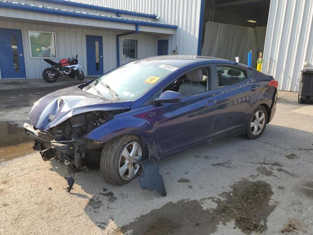 HYUNDAI ELANTRA GLS 2012 with VIN 5NPDH4AE9CH096827 - Photo from auction