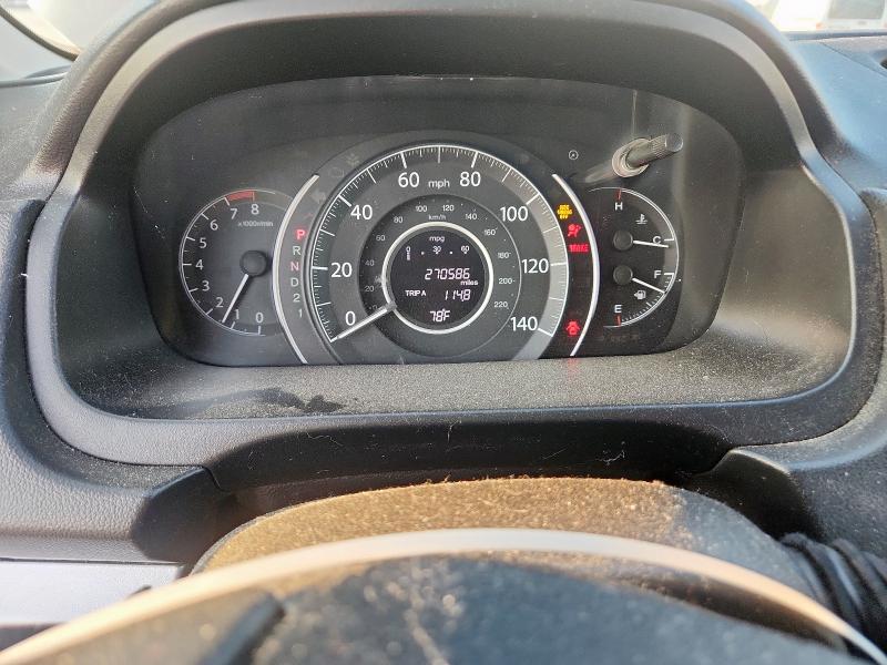 Photo 9 from auction – 2012 HONDA CR-V with VIN 5J6RM4H33CL016885