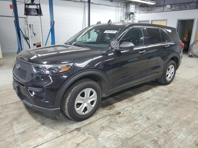 FORD EXPLORER P 2021 with VIN 1FM5K8AB4MGA42288 - Photo from auction