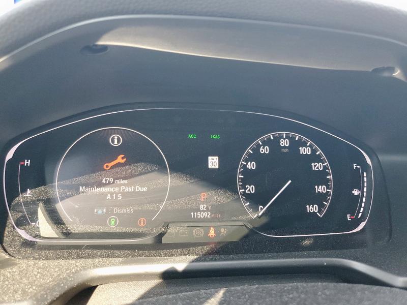 Photo 9 from auction – 2019 HONDA ACCORD EX with VIN 1HGCV1F43KA026606