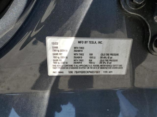 Photo 14 from auction – 2023 TESLA MODEL Y with VIN 7SAYGDEEXPA037661