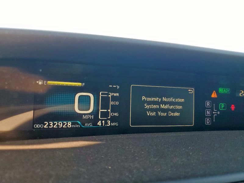 Photo 9 from auction – 2017 TOYOTA PRIUS with VIN JTDKBRFU1H3547029