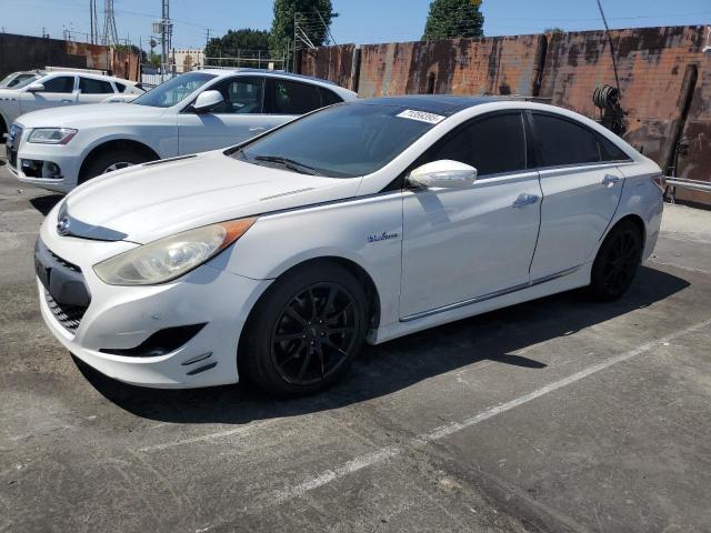 HYUNDAI SONATA HYB 2013 with VIN KMHEC4A42DA064641 - Photo from auction