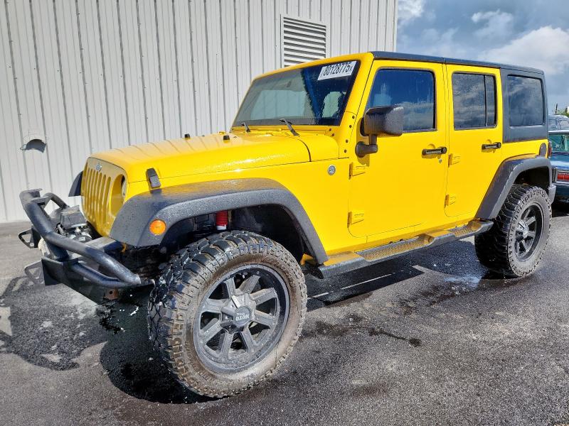 JEEP WRANGLER U 2015 with VIN 1C4BJWDG3FL636497 - Photo from auction