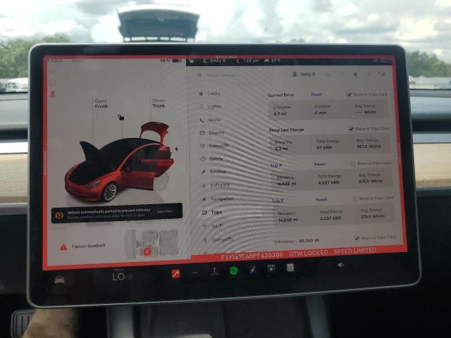 Photo 9 from auction – 2023 TESLA MODEL 3 with VIN 5YJ3E1EA5PF435386