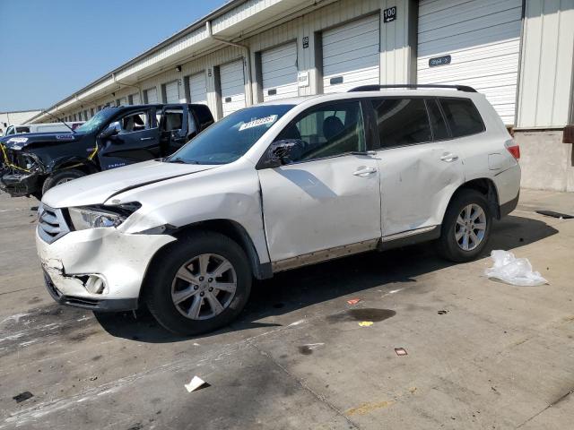 TOYOTA HIGHLANDER 2012 with VIN 5TDBK3EH9CS134123 - Photo from auction