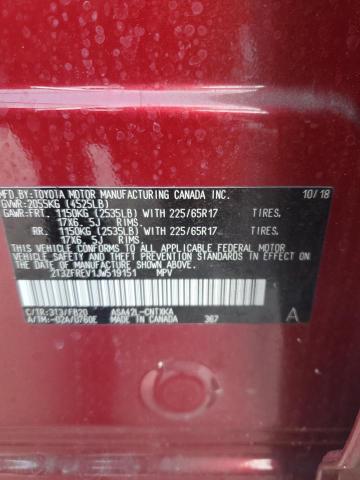 Photo 14 from auction – 2018 TOYOTA RAV4 LE with VIN 2T3ZFREV1JW519151