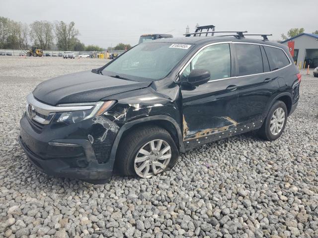 HONDA PILOT LX 2019 with VIN 5FNYF6H16KB032005 - Photo from auction
