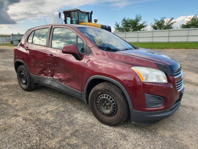 Photo 4 from auction – 2016 CHEVROLET TRAX LS with VIN 3GNCJKSB2GL222581