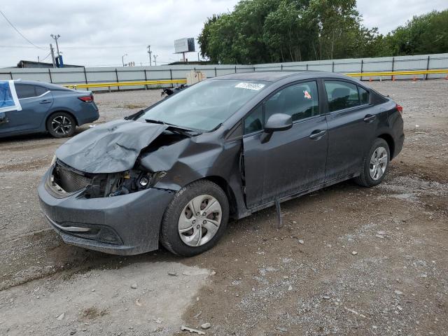 Photo 1 from auction – 2013 HONDA CIVIC LX with VIN 2HGFB2F54DH581539