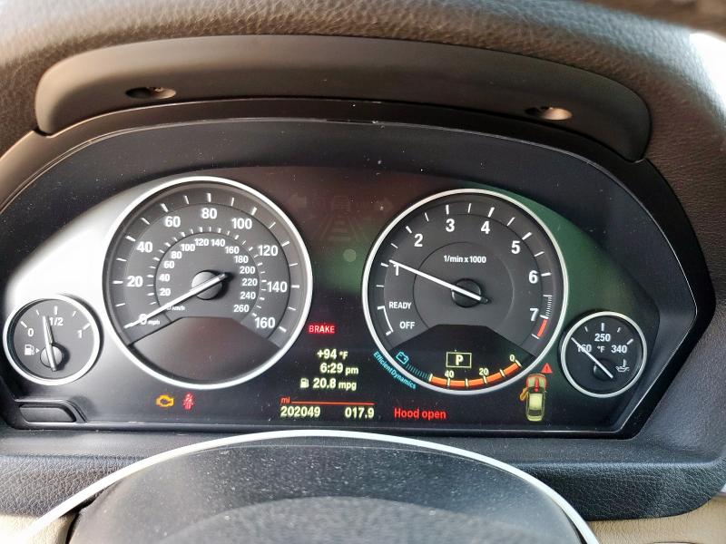 Photo 9 from auction – 2014 BMW 328 XI with VIN WBA3B3C50EJ981557