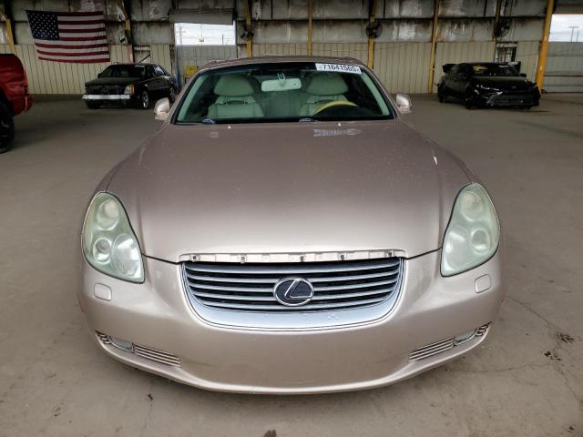 Photo 5 from auction – 2002 LEXUS SC 430 with VIN JTHFN48Y220013217