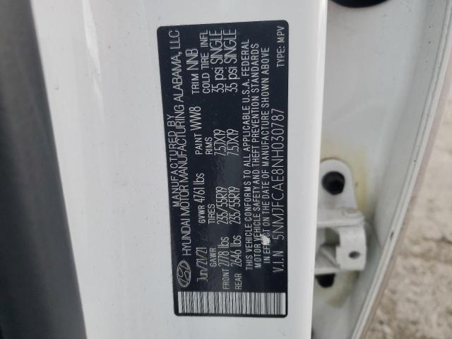 Photo 14 from auction – 2022 HYUNDAI TUCSON SEL with VIN 5NMJFCAE8NH030787