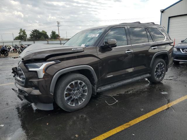 TOYOTA SEQUOIA SR 2023 with VIN 7SVAAABA1PX015899 - Photo from auction