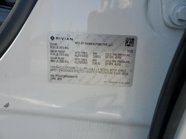 Photo 14 from auction – 2025 RIVIAN R1S PREMIUM with VIN 7PDSGCBP8SN064110
