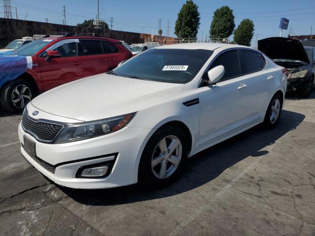 KIA OPTIMA LX 2015 with VIN KNAGM4A7XF5594613 - Photo from auction