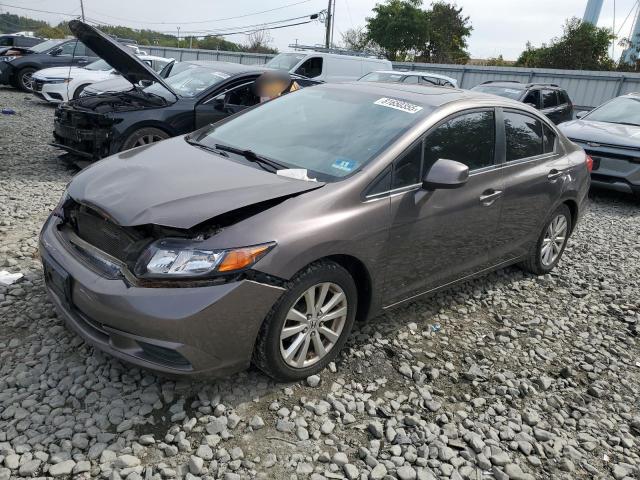 HONDA CIVIC EX 2012 with VIN 19XFB2F89CE303710 - Photo from auction