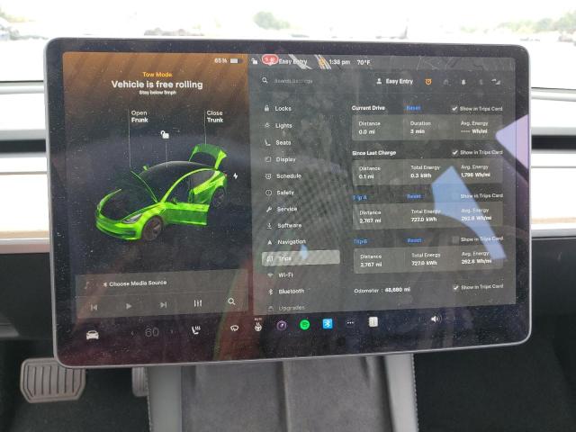 Photo 9 from auction – 2021 TESLA MODEL 3 with VIN 5YJ3E1EB8MF010071