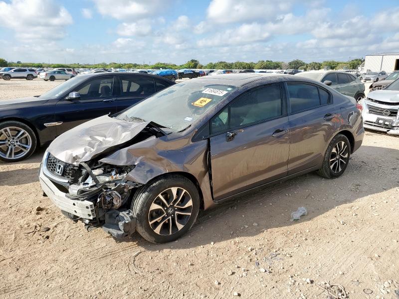 HONDA CIVIC EX 2015 with VIN 19XFB2F84FE034200 - Photo from auction