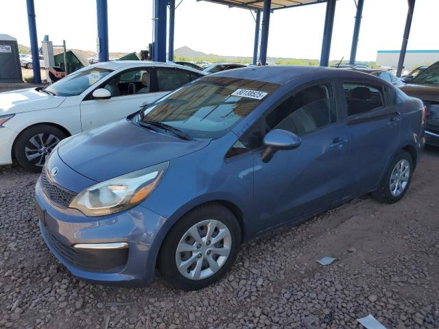 KIA RIO LX 2016 with VIN KNADM4A39G6584702 - Photo from auction
