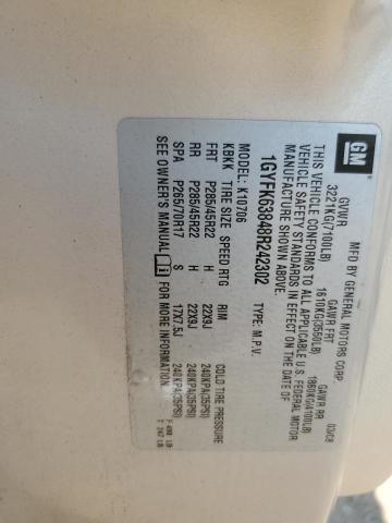 Photo 14 from auction – 2008 CADILLAC ESCALADE L with VIN 1GYFK63848R242302