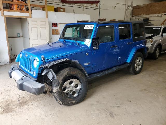 JEEP WRANGLER U 2015 with VIN 1C4BJWEG4FL565177 - Photo from auction