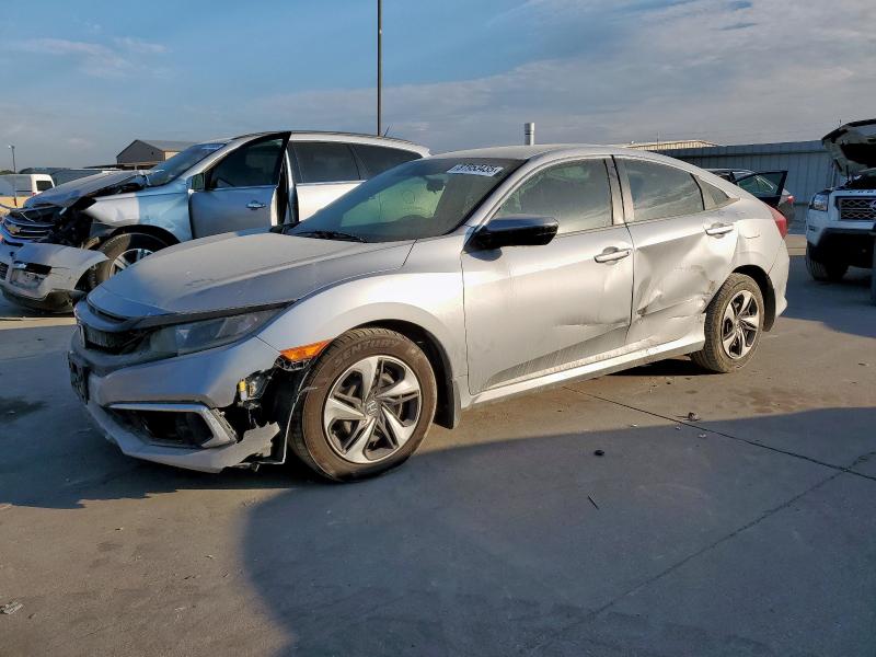 HONDA CIVIC LX 2020 with VIN 19XFC2F61LE007222 - Photo from auction