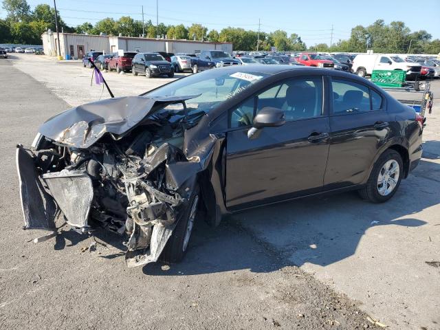 HONDA CIVIC LX 2013 with VIN 2HGFB2F50DH537134 - Photo from auction