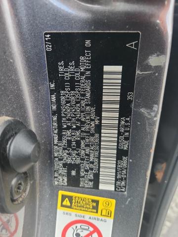 Photo 14 from auction – 2014 TOYOTA HIGHLANDER with VIN 5TDZKRFHXES013698