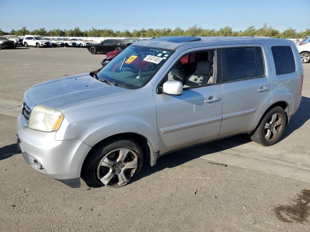 HONDA PILOT EXLN 2013 with VIN 5FNYF4H75DB027860 - Photo from auction