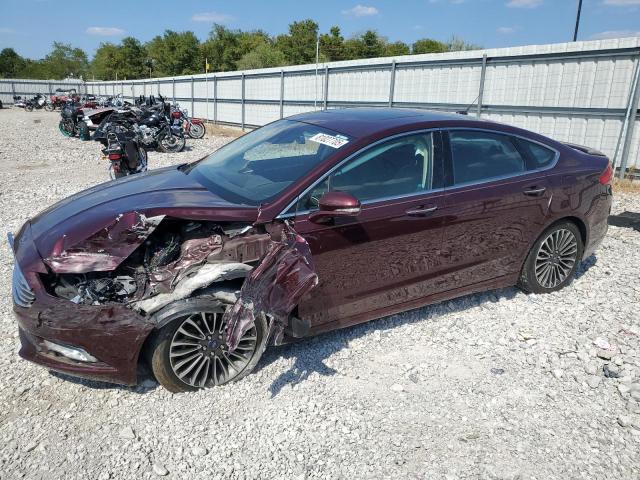 FORD FUSION TIT 2017 with VIN 3FA6P0K95HR393805 - Photo from auction