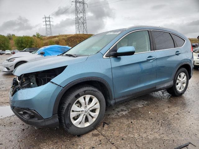 HONDA CR-V EXL 2014 with VIN 2HKRM4H76EH633696 - Photo from auction