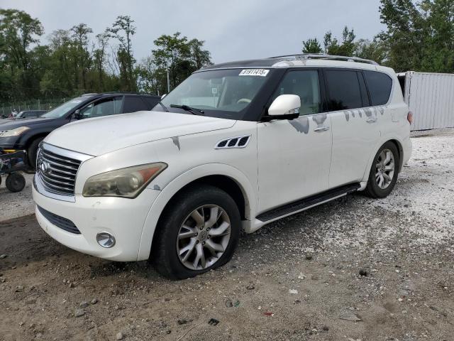 INFINITI QX56 2011 with VIN JN8AZ2NCXB9300544 - Photo from auction