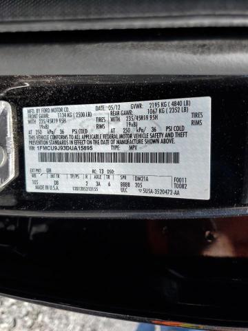 Photo 14 from auction – 2013 FORD ESCAPE TIT with VIN 1FMCU9J93DUA15895