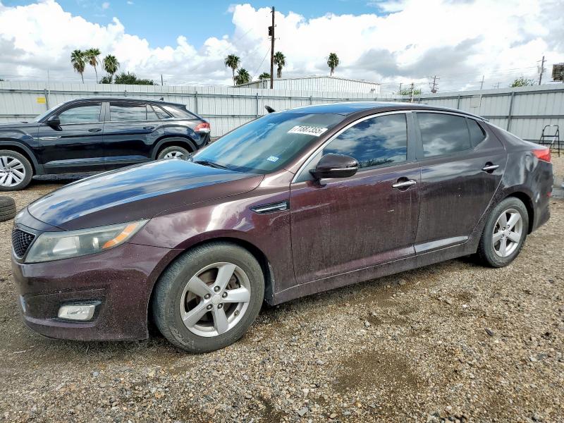 KIA OPTIMA LX 2015 with VIN 5XXGM4A72FG442758 - Photo from auction