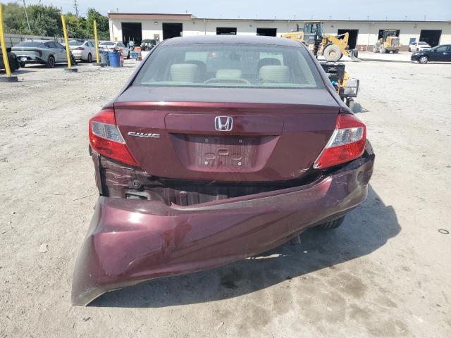 Photo 6 from auction – 2012 HONDA CIVIC LX with VIN 19XFB2F55CE082872
